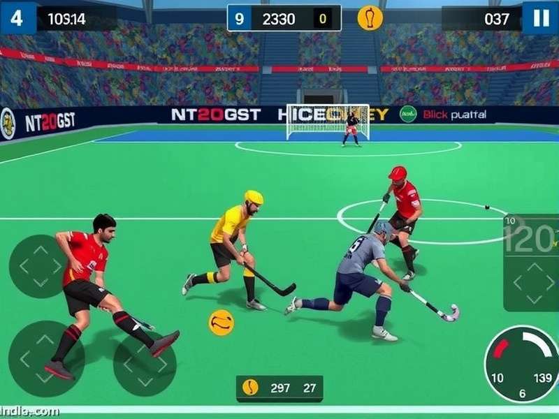 Hockey Star India Edition Multiplayer Match